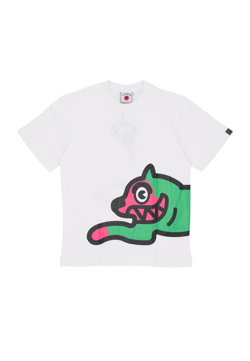 ICE CREAM Maglietta Uomo Jumbo Running Dog Tee White da uomo