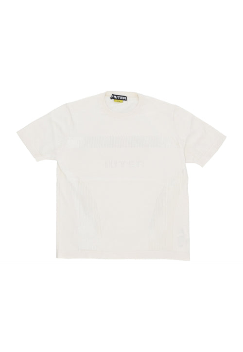 IUTER Maglietta Uomo Knit Tee Beige da uomo