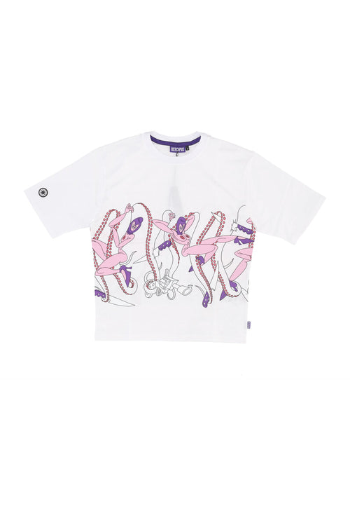 OCTOPUS Maglietta Uomo Love Tee White da uomo