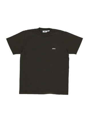 OBEY Maglietta Uomo Lowercase Pigment Tee Pigment Rosin da uomo