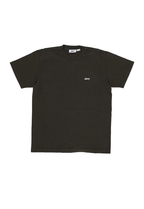 OBEY Maglietta Uomo Lowercase Pigment Tee Pigment Rosin da uomo