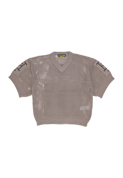 IUTER Maglietta Uomo Mesh Football Jersey Brown da uomo