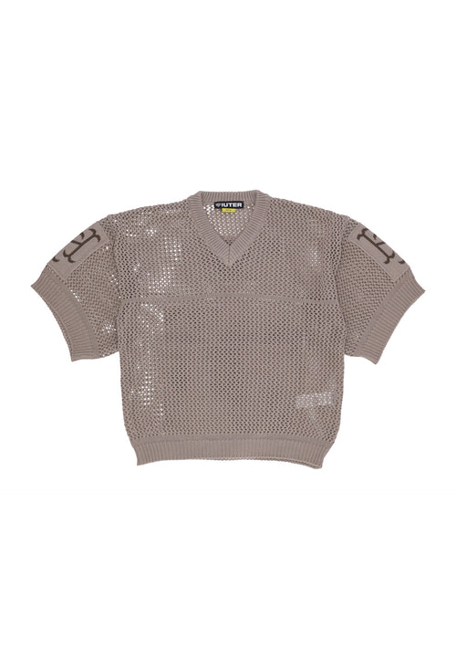 IUTER Maglietta Uomo Mesh Football Jersey Brown da uomo