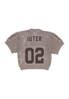 IUTER Maglietta Uomo Mesh Football Jersey Brown da uomo