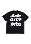 ARTE Maglietta Uomo Multi Logo Print Tee Black da uomo