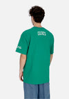 MITCHELL & NESS Maglietta Uomo Nba Heavyweight Premium Player Vintage Logo Tee Paul Pierce Boscel Kelly Green da uomo