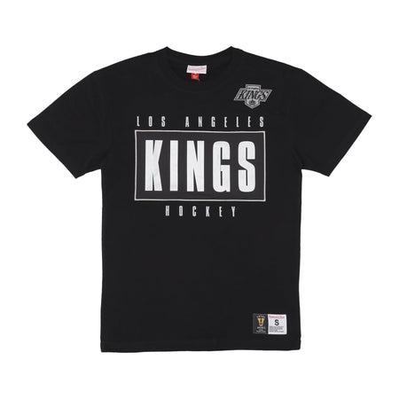 MITCHELL &amp; NESS Maglietta Uomo Nhl Team Og 2.0 Premium Current Logo Tee Loskin Original Team Colors da uomo