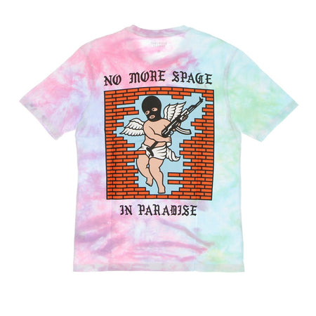 DOOMSDAY Maglietta Uomo No More Space Tee Pink/green Tie Dye da uomo
