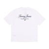 Tommy Hilfiger Maglietta Uomo Oversized Tj Serif Luxe Tee White da uomo
