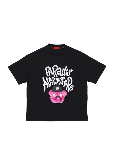 ACUPUNCTURE Maglietta Uomo Paradise Tee Black da uomo