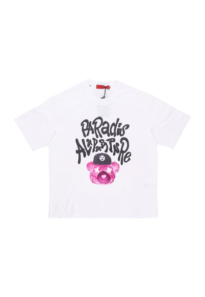 ACUPUNCTURE Maglietta Uomo Paradise Tee White da uomo