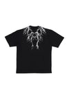 PHOBIA Maglietta Uomo Reflective Lightning Tee Black da uomo