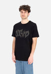 GTWO Maglietta Uomo Script Logo Tee Black da uomo