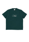 ARTE Maglietta Uomo Script Logo Tee Green da uomo