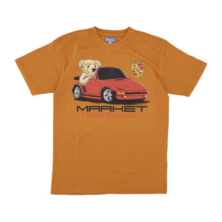 MARKET Maglietta Uomo Ultimate Performance Bear Tee Earth da uomo