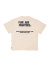 IUTER Maglietta Uomo We Are Fighters Tee X Leone 1947 Cream da uomo