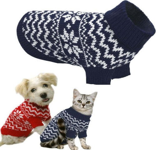 Maglioncini-Caldi-Per-Cane-Cani-Di-Piccola-Taglia-Colorate-Caldo-Per-L'inverno