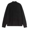 CARHARTT WIP maglione carhartt wip chore knit jacket - black da uomo