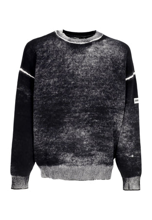 WASTED PARIS Maglione Uomo Ashes Sweater Faded Black da uomo