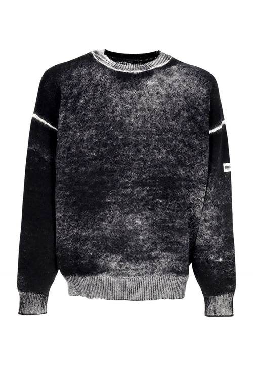 WASTED PARIS Maglione Uomo Ashes Sweater Faded Black da uomo