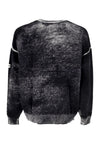 WASTED PARIS Maglione Uomo Ashes Sweater Faded Black da uomo