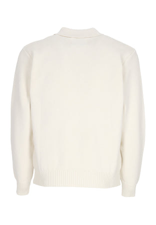 ARTE Maglione Uomo Bird Logo Knit Cream da uomo