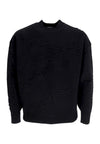 WASTED PARIS Maglione Uomo Chrome Sweater Crewneck Black da uomo