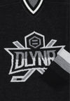 DOLLY NOIRE Maglione Uomo Knitted Goat Hockey Sweater Black/grey da uomo