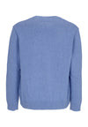 Tommy Hilfiger Maglione Uomo Logo Sweater Tempo Blue Melange da uomo
