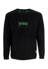 PROPAGANDA Maglione Uomo Ribs Crown Jacquard Sweater Black da uomo