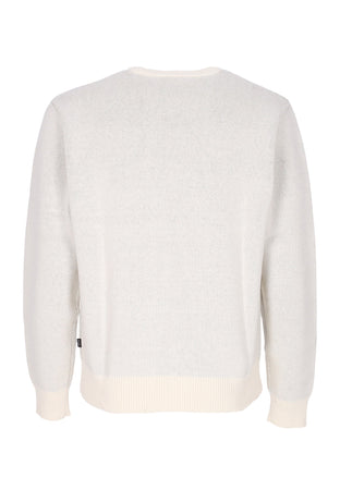HUF Maglione Uomo Song Intarsia Sweater Linen da uomo