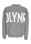 DOLLY NOIRE Maglione Uomo Sweater Logo Grey da uomo