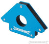 Magnete per saldatura 125mm mantiene lamiere in posizione 45° 90°e 135° Silverline