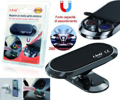 Magnete Porta Smartphone Cellulare Per Console Centrale Auto Casa Ufficio Hd664 Elettronica/Elettronica per veicoli/Accessori/Accessori per cellulari/Alloggiamenti Trade Shop italia - Napoli, Commerciovirtuoso.it