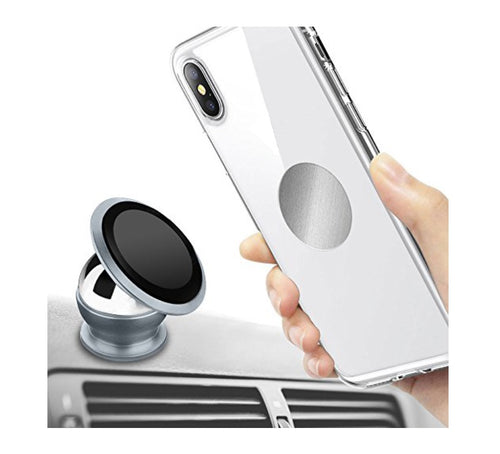 Supporto Magnetico 360° da auto per Smartphone con adesivo