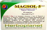 Magsol-5-Plus-51g,-60-compresse,-blister-Herboplanet-Integratore-alimentare