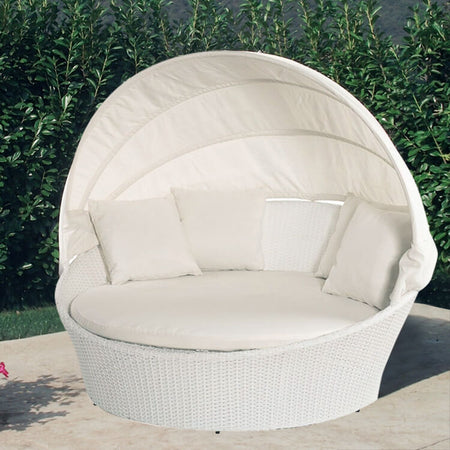 MAIUS---divano-da-giardino-circolare-completo-di-cuscini-e-parasole-Bianco-Milani-Home