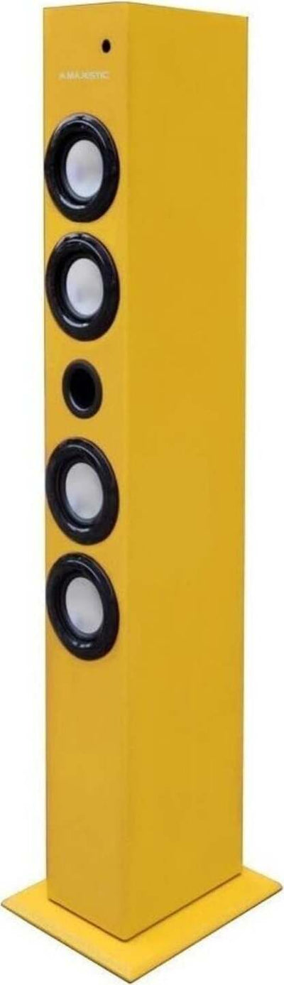 Majestic-Cassa-tower-ts84bt/usb/sd/ax-bluetooth-30w-giallo