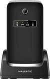 Majestic-tlf-sileno-82-seniorphone-2.8-flip-black