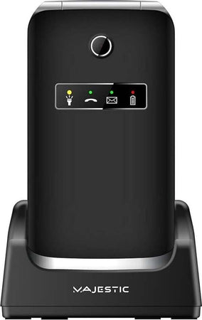 Majestic-tlf-sileno-82-seniorphone-2.8-flip-black