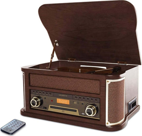 Majestic-TT-47-DAB,Giradischi-33/45/78-giri,Bluetooth,Radio