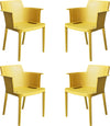 MAKKA---set-di-4-poltrone-da-esterno-ed-interno-in-plastica-Giallo-Milani-Home