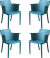MAKKA---set-di-4-poltrone-da-esterno-ed-interno-in-plastica-Verde-petrolio-Milani-Home
