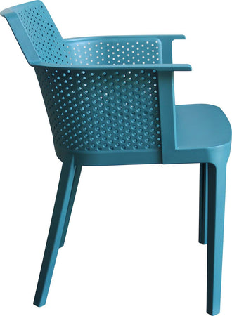 MAKKA---set-di-4-poltrone-da-esterno-ed-interno-in-plastica-Verde-petrolio-Milani-Home