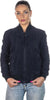 Malesia---Bomber-Donna-Blu-in-vera-pelle-camoscio