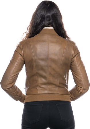 Malesia---Bomber-Donna-Cuoio-in-vera-pelle