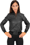 Malesia---Bomber-Donna-Nero-in-vera-pelle