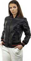 Malesia---Bomber-Donna-Nero-Special-Edition-in-vera-pelle