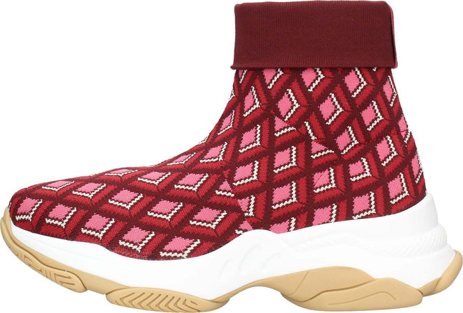 Maliparmi-Sneakers-Bordeaux-rosa-da-donna