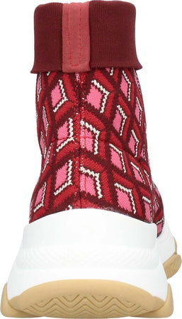 Maliparmi-Sneakers-Bordeaux-rosa-da-donna
